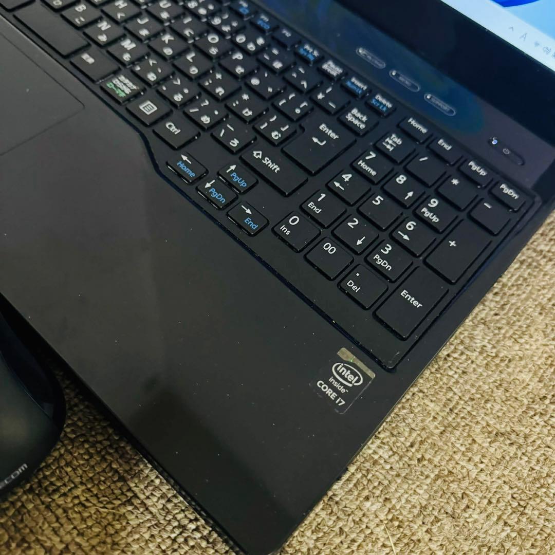 S290 FujitsuノートパソコンWEBカメラ i7メモリ8G高速Win11 - メルカリ
