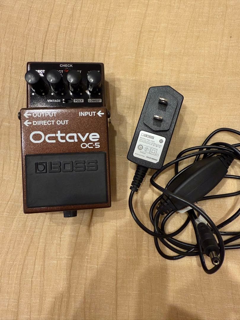 BOSS OC-5 & PSA-100S アダプターセット Amazon | BOSS コンパクトエフェクター OC-5 Octave オクターブ + 純正