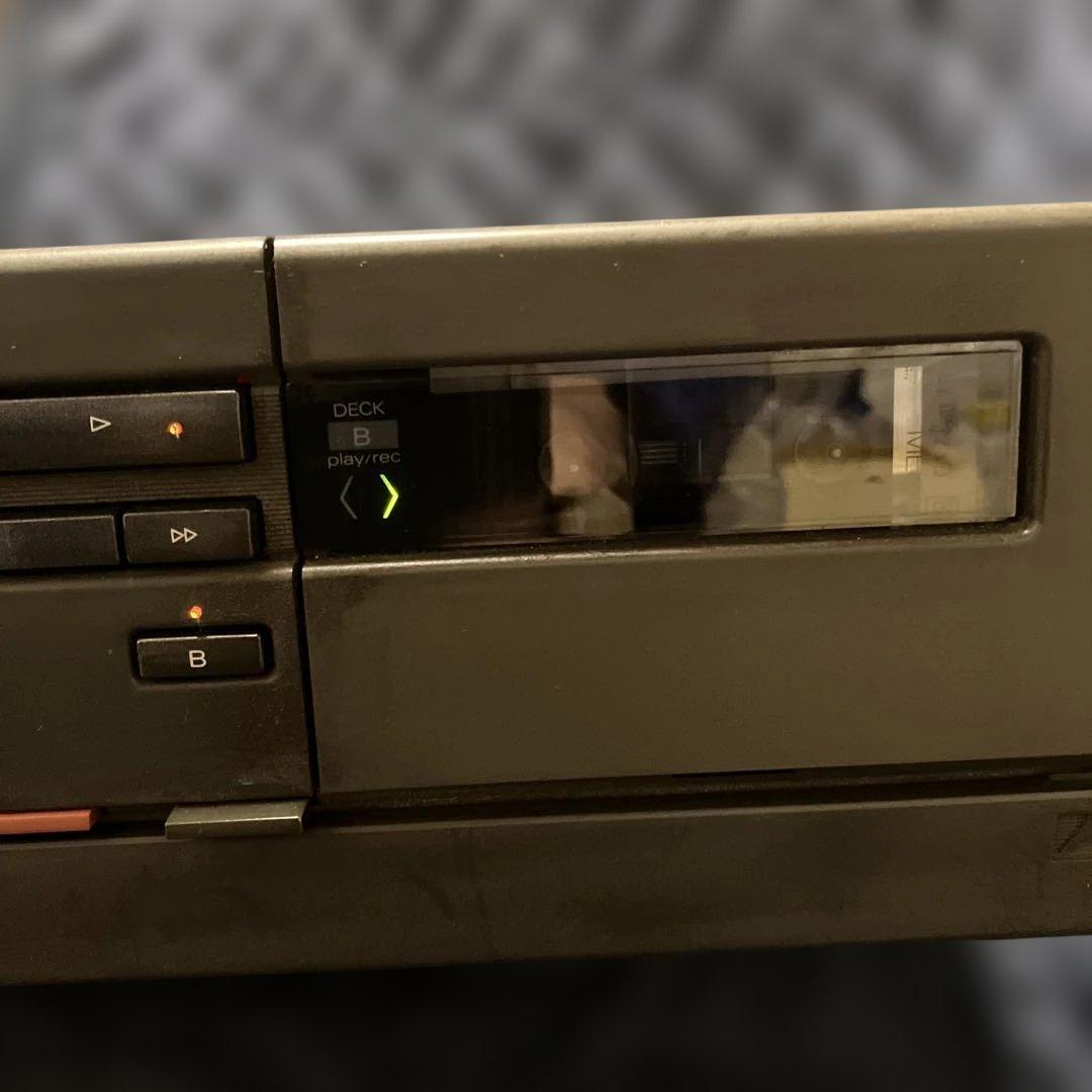 【新年価格】《完動品》ALPINE LUXMAN K007 Wカセット