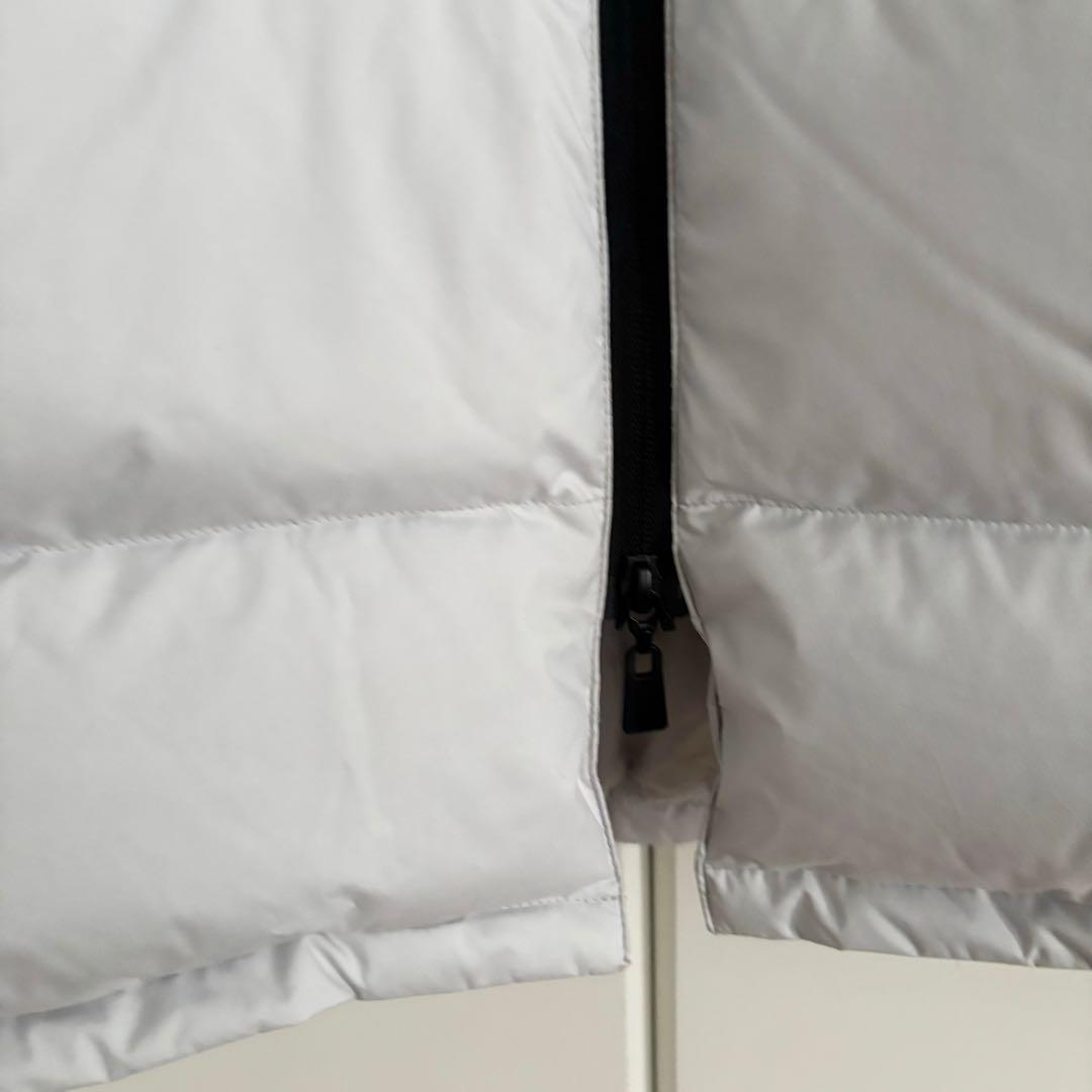 FILA GOLF ライトグレー ロングダウンジャケット L タイトフィット