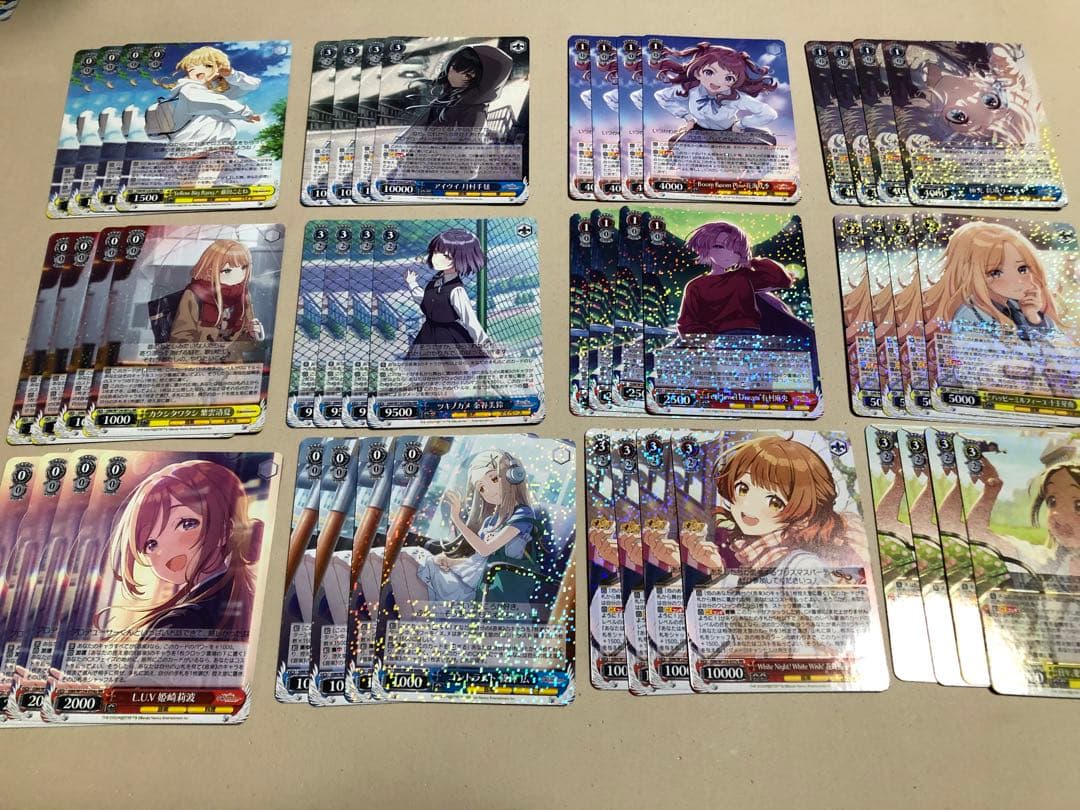 学園アイドルマスター ヴァイスシュヴァルツ　4コン(a) おまけ付き 学園アイドルマスター」R以下4コンセット【ヴァイスシュヴァルツトレカ