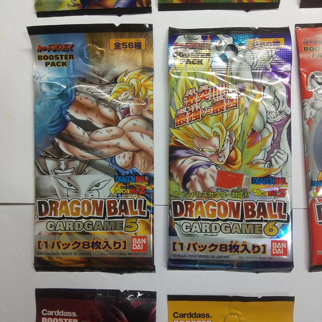 ドラゴンボールカードダス１～１０ 未開封１０パック メルカリ出品