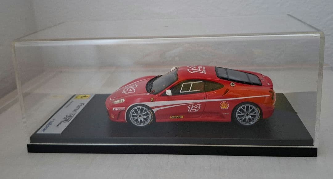 【再値下げ】LookSmartフェラーリ F430 Challenge ミニカー