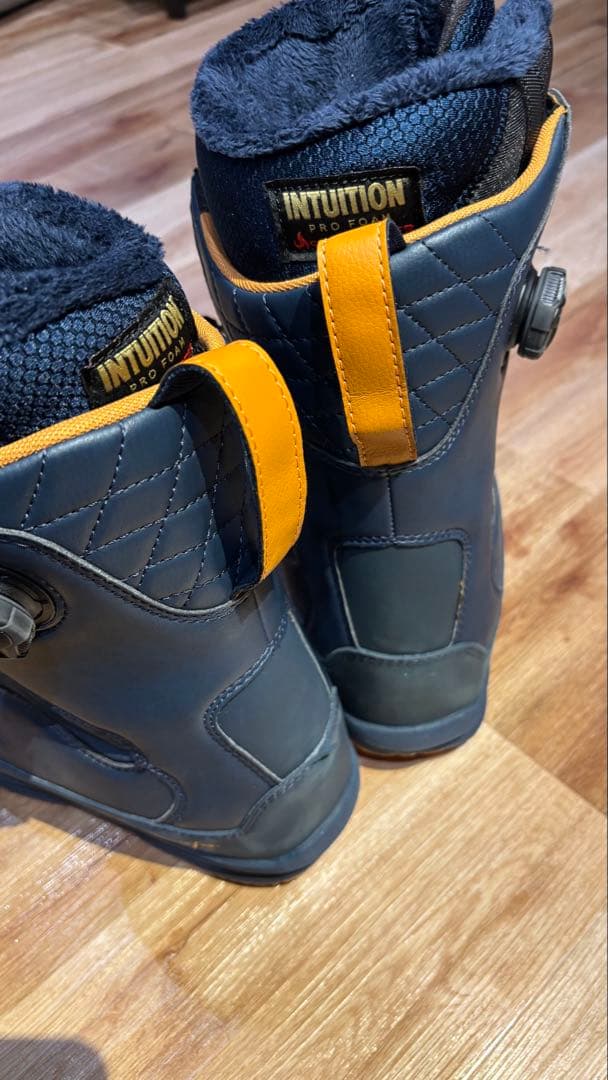 K2 スノーボードブーツ ネイビー/オレンジ - メルカリ