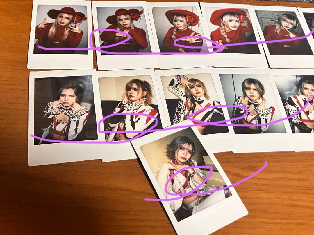 河村友雪　チェキ　まとめ売り