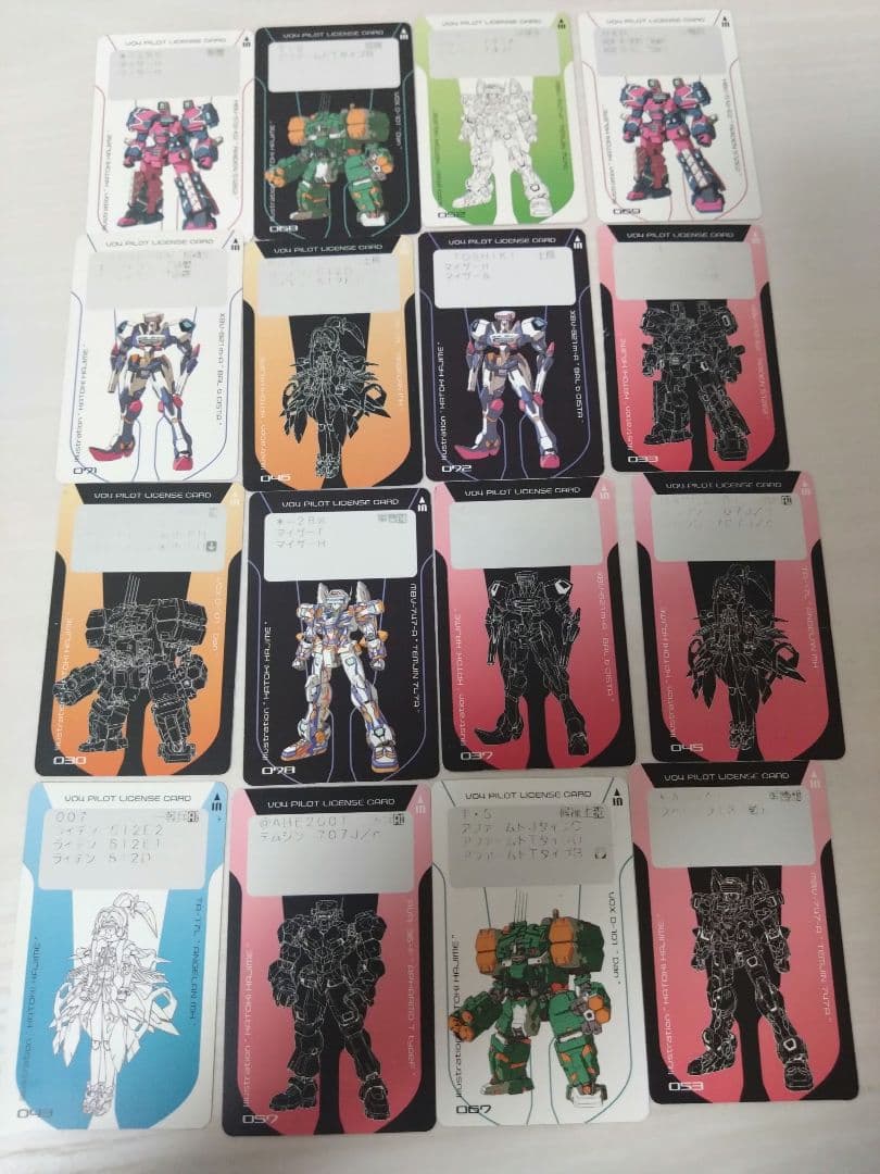 希少 バーチャロンフォースライセンスカード 16枚 - メルカリ