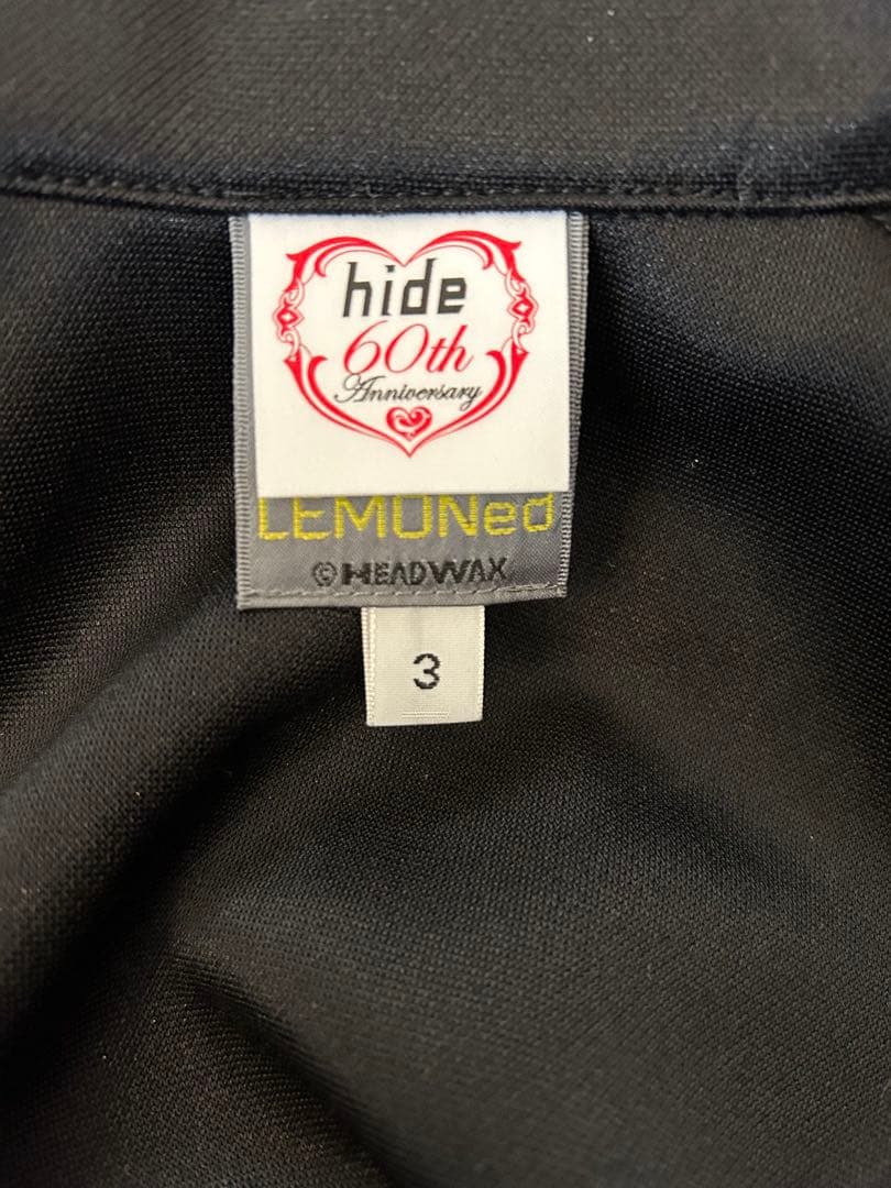 hide 60th限定 ラインジャージ　サイドカーブ　サイズ3 レモネード