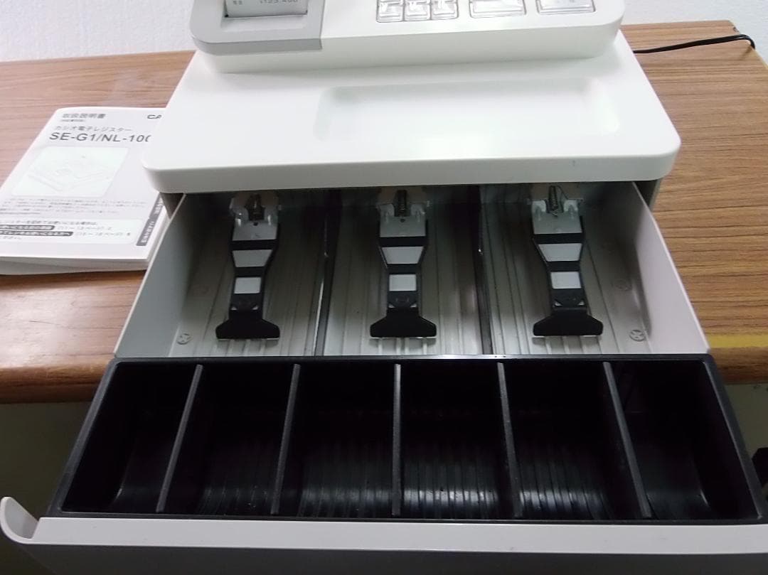 CASIO 簡単レジ カシオ SE-G1 レジスター4部門 25042002 - メルカリ