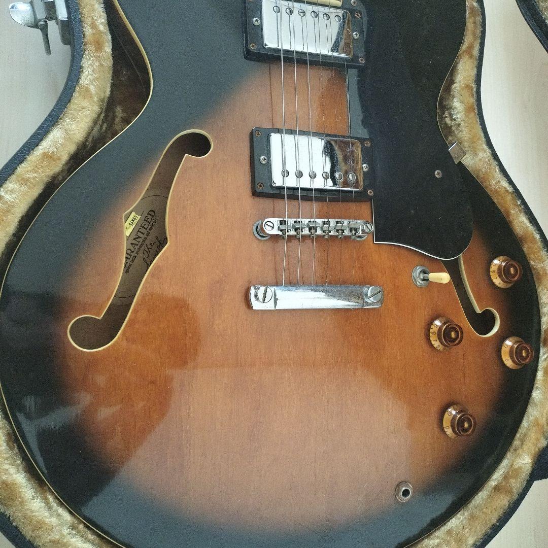 Samic San451bs 　サミック　セミアコ　ケース付き