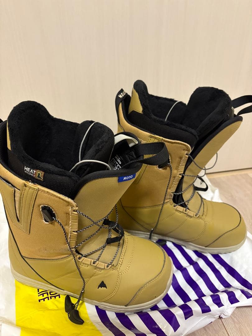 MOTO スノーボードブーツ HEAT ベージュ Men's Burton Moto BOA® Snowboard Boots | Burton.com Winter 2025 CA