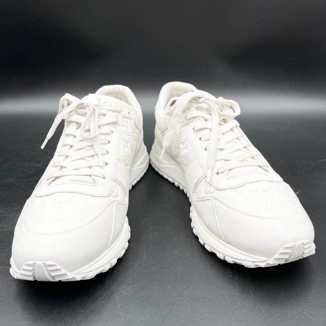 美品✨ ルイヴィトン ランアウェイ モノグラム エンボス レザー 27.5cm