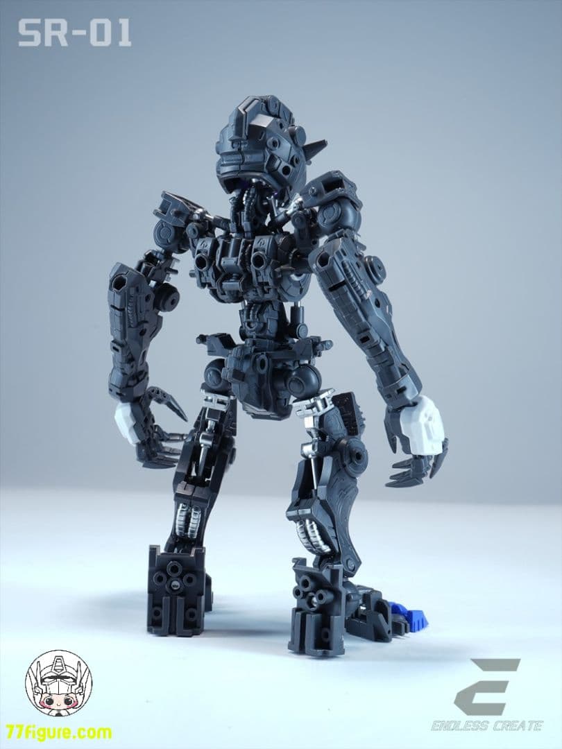 海外 中華製バエル バルバトス似 形態切替 MGSD相当 発光 組立式