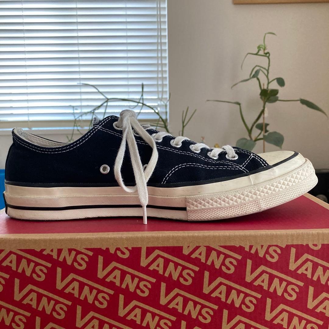 CT70 コンバース チャックテイラー ブラック ローカット 28.5cm