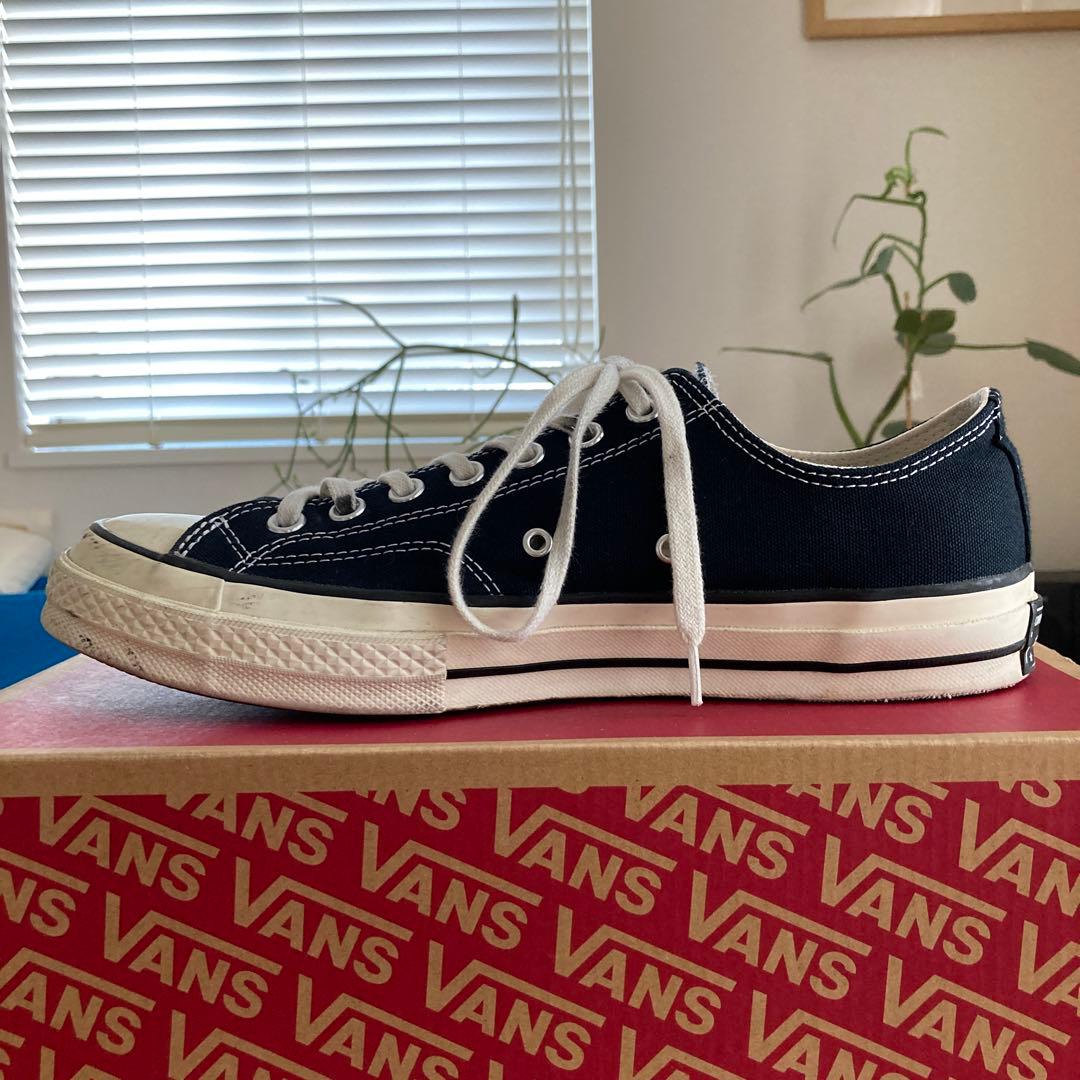 CT70 コンバース チャックテイラー ブラック ローカット 28.5cm