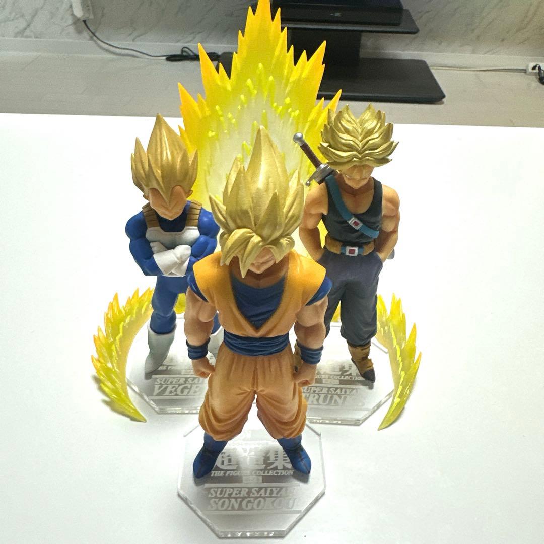 即発送❗️ドラゴンボールフィギュア 三大超サイヤ人セット エフェクト