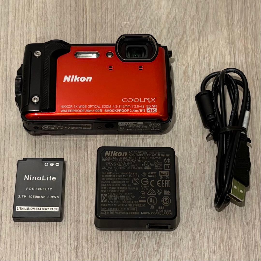 Nikon COOLPIX W300 オレンジ - メルカリ
