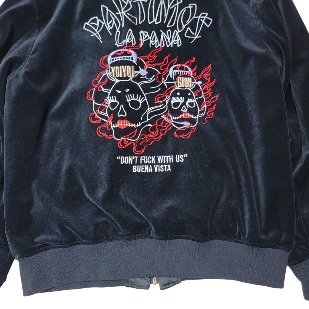 ダウンタウンへのオマージュ ブエナビスタ ベロアジャケット