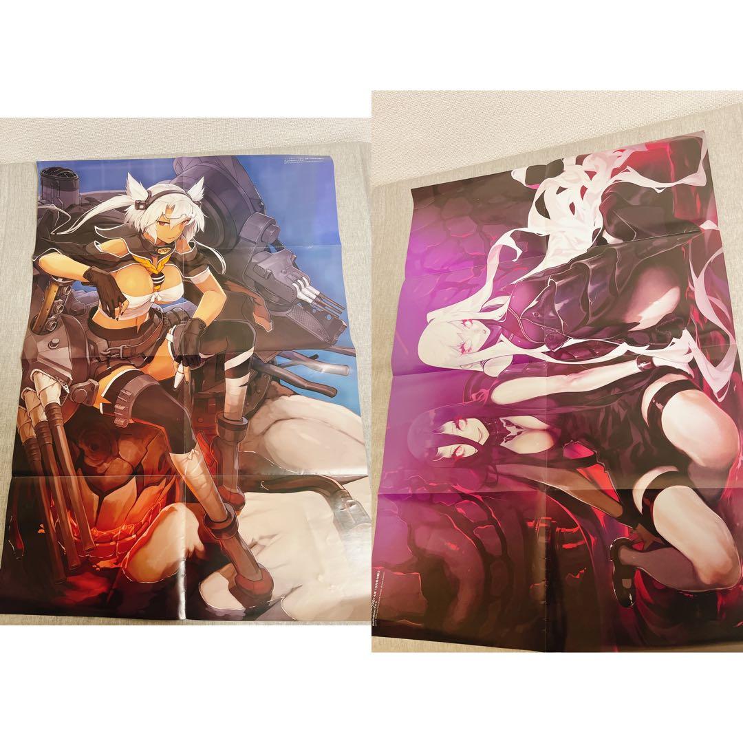 艦隊これくしょん 艦これ B2 両面ポスター 武蔵 戦艦棲姫 空母棲鬼