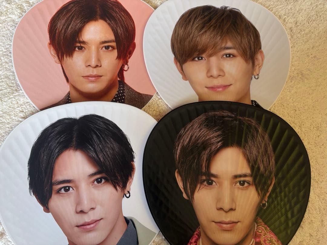 山田涼介うちわ 4枚セット Hey!Say!JUMP - メルカリ