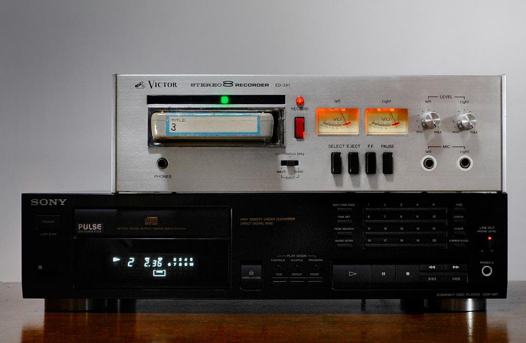 ★8トラを今に楽しむ…VICTOR ED-241　♪