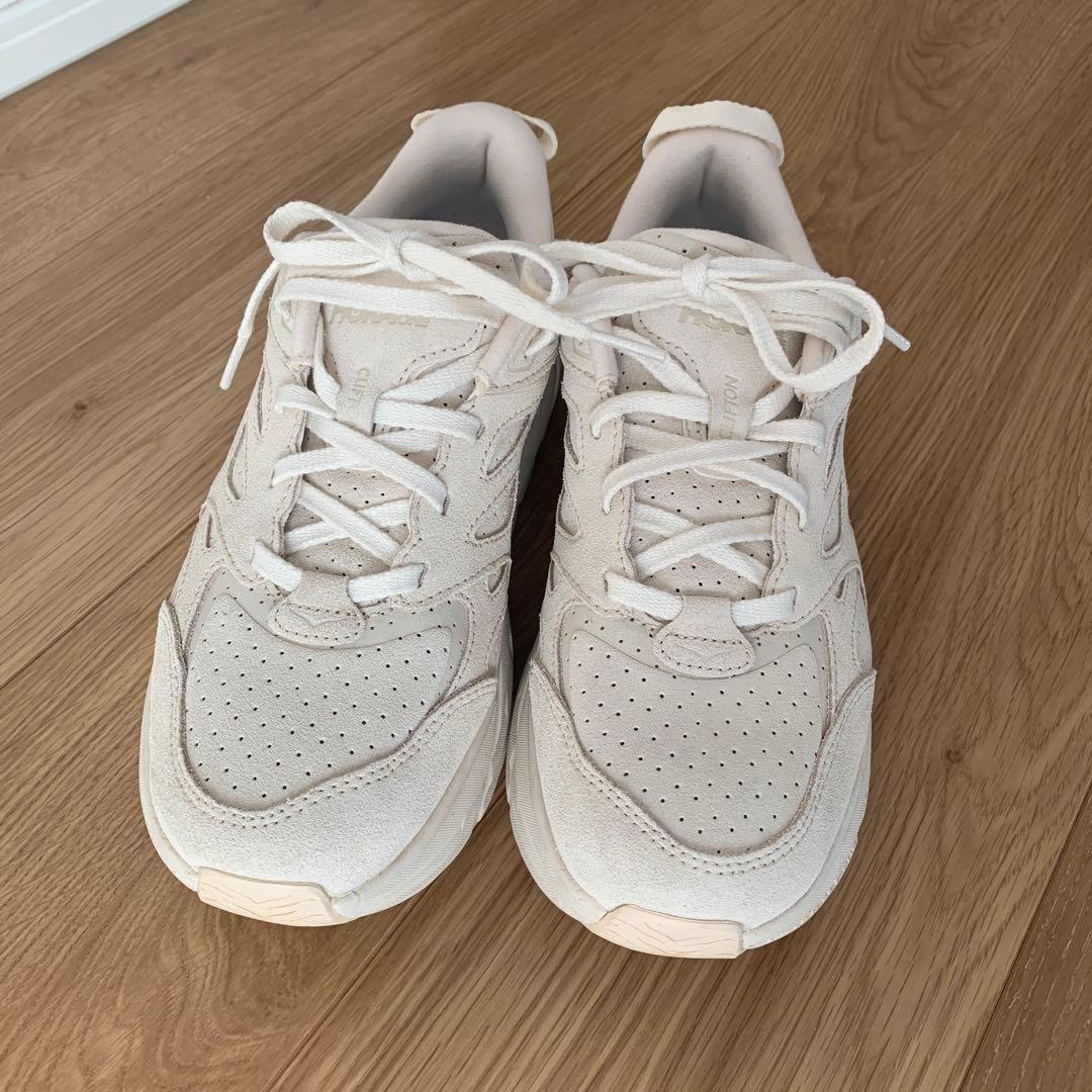 オバチャン様★HOKA ホカ クリフトン L スエード 26.0cm