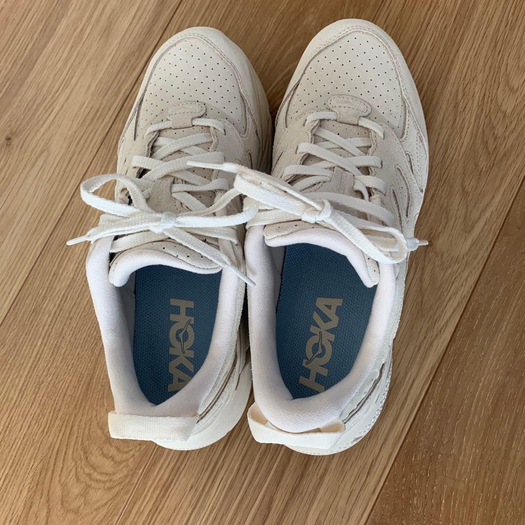 オバチャン様★HOKA ホカ クリフトン L スエード 26.0cm