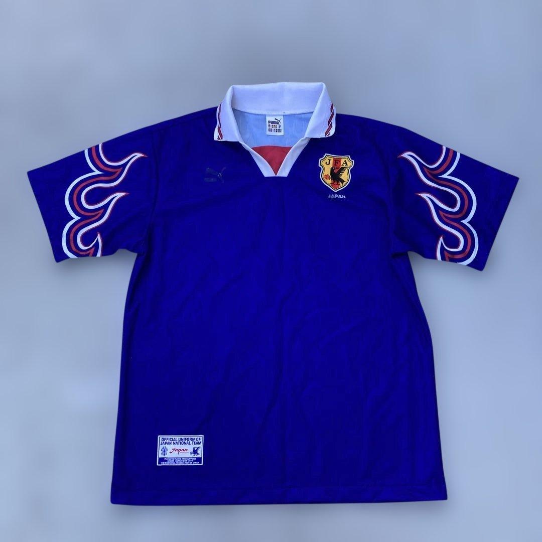 PUMA 日本代表 サッカー ユニフォーム 炎 1996 ヒットユニオン 古着