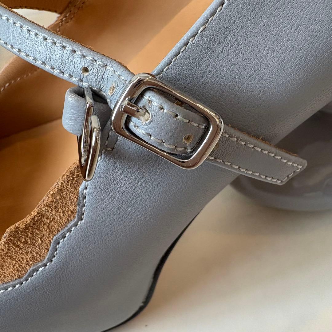 新品 ミハラヤスヒロ 定価4.6万円 ダックヒール パンプス アヒル 24cm