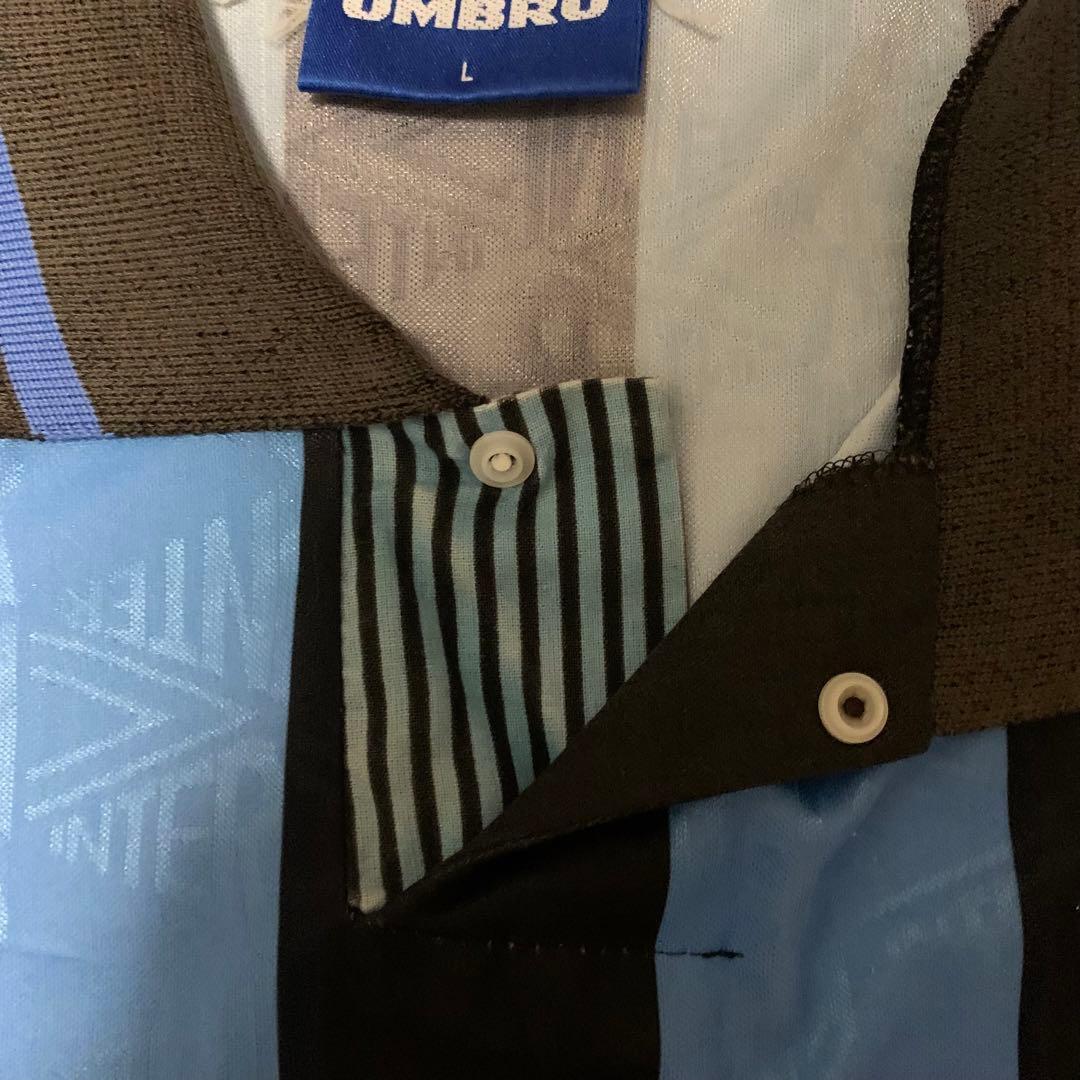 インテルミラノ 92/93ホーム No.10ベルカンプ Lサイズ アンブロ - メルカリ