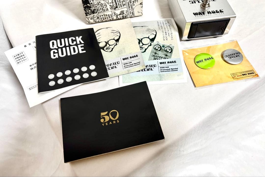 動作確認済】WAY HUGE エフェクター OVERRATED SPECIAL