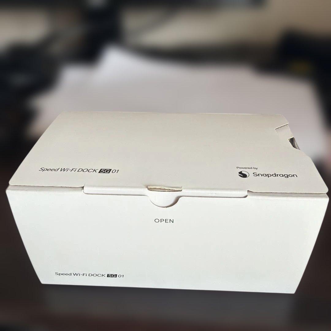 新品、未使用】WiMAX Speed Wi-Fi DOCK 5G 01 - メルカリ