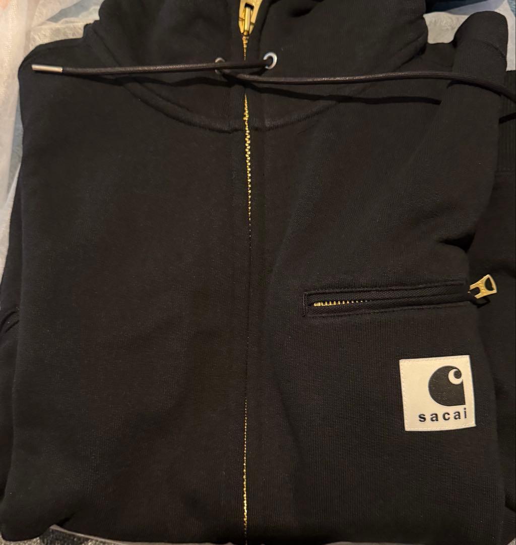 sacai×Carhartt WIP Cotton Jersey Hoodie - メルカリ
