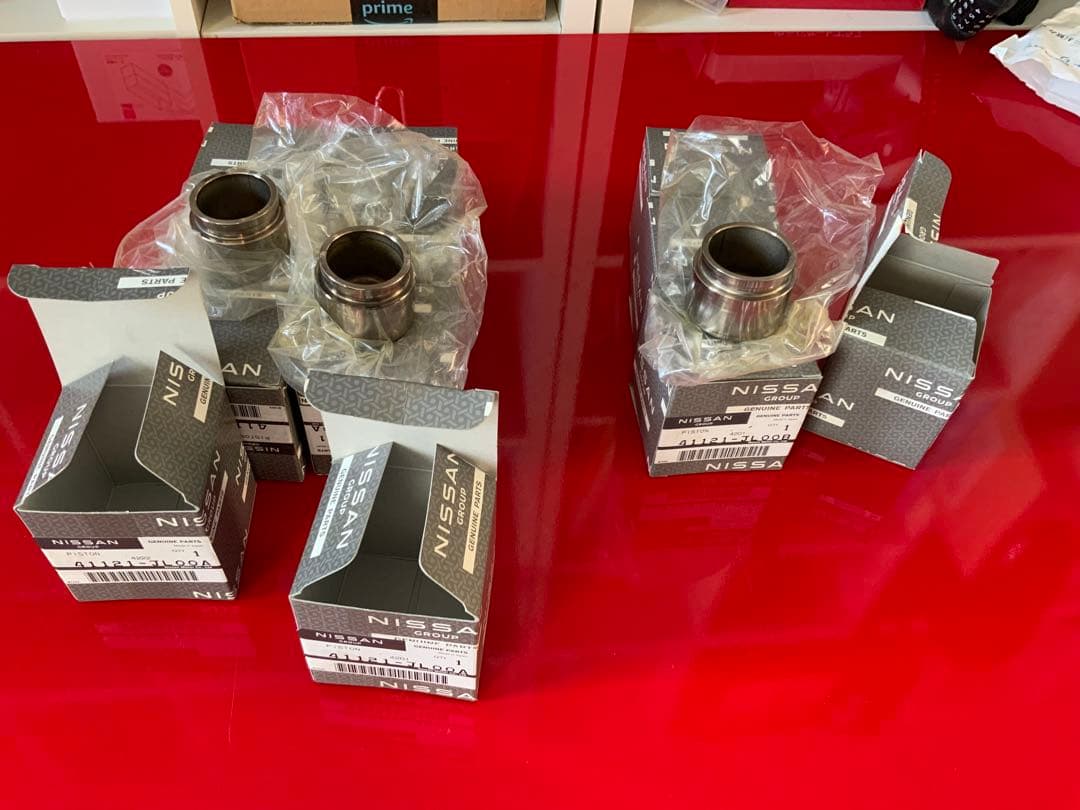 z34 アケボノビックキャリパー用 ピストンセット フロント リア 中古