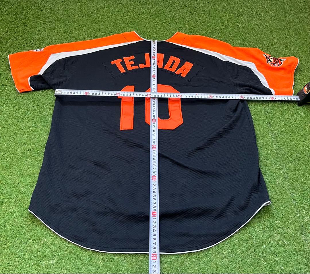 NIKE ボルティモア・オリオールズ ミゲル.テハダ　ゲームシャツ　サイズ　L