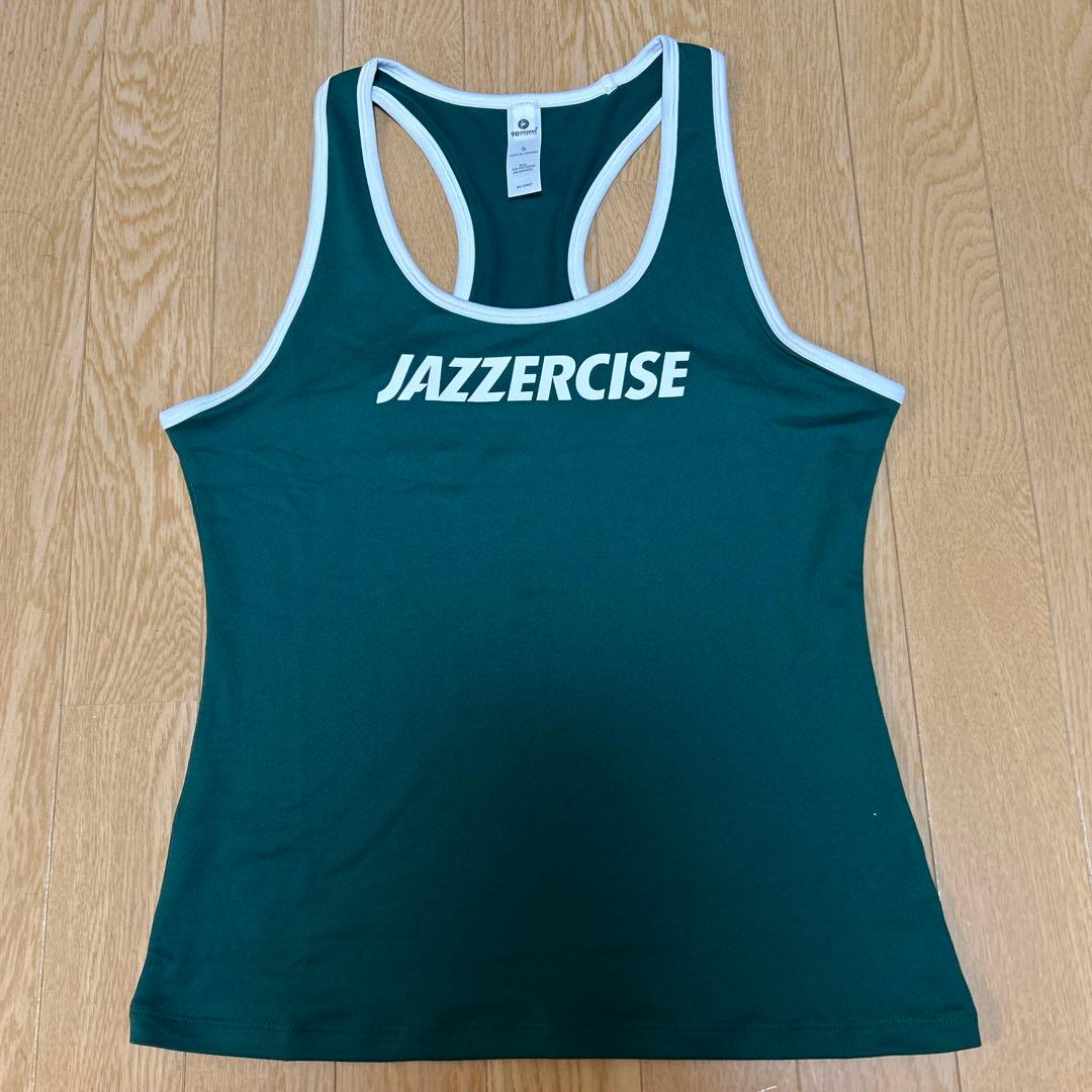 Jazzercise タンクトップ グリーン Sサイズ - メルカリ