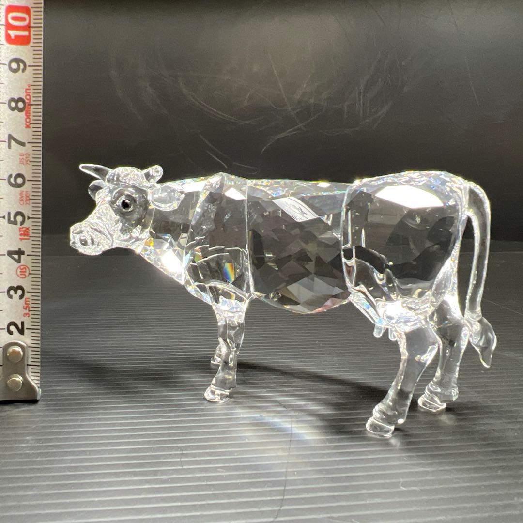スワロフスキー うし置物 横幅約11㎝ 東Y7-0730⭐︎1Fタカチ - メルカリ