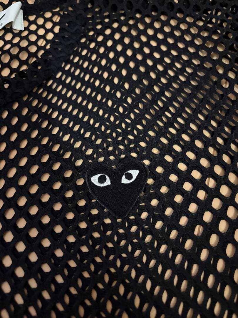 PLAY CDG Polyester Mesh Large Black - メルカリ