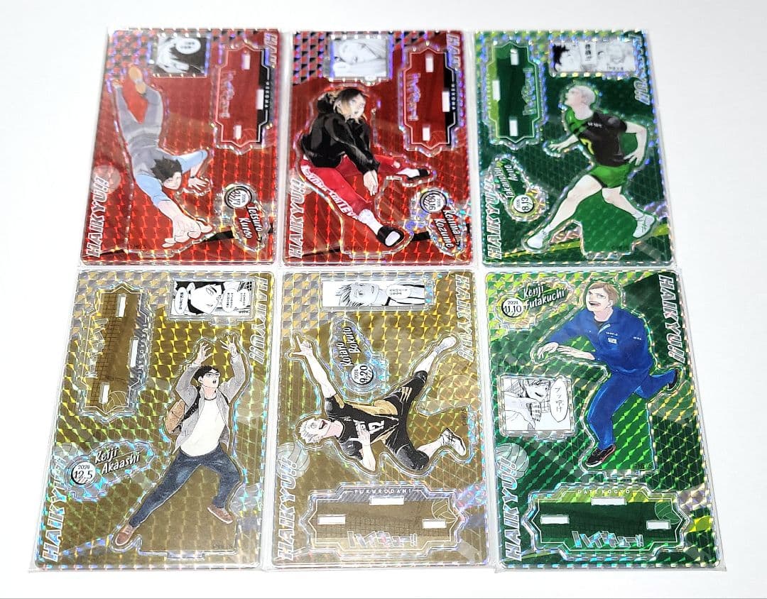 ⑦a.ハイキュー ジオラマフィギュア バースデー缶バッジ まとめ売り 52点