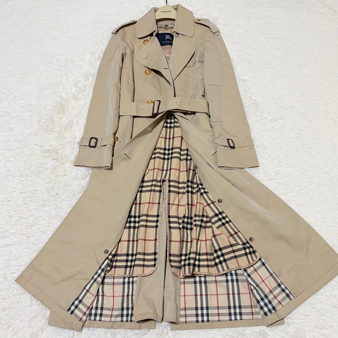 美品 バーバリーロンドン トレンチコート ライナー ベルト ベージュ