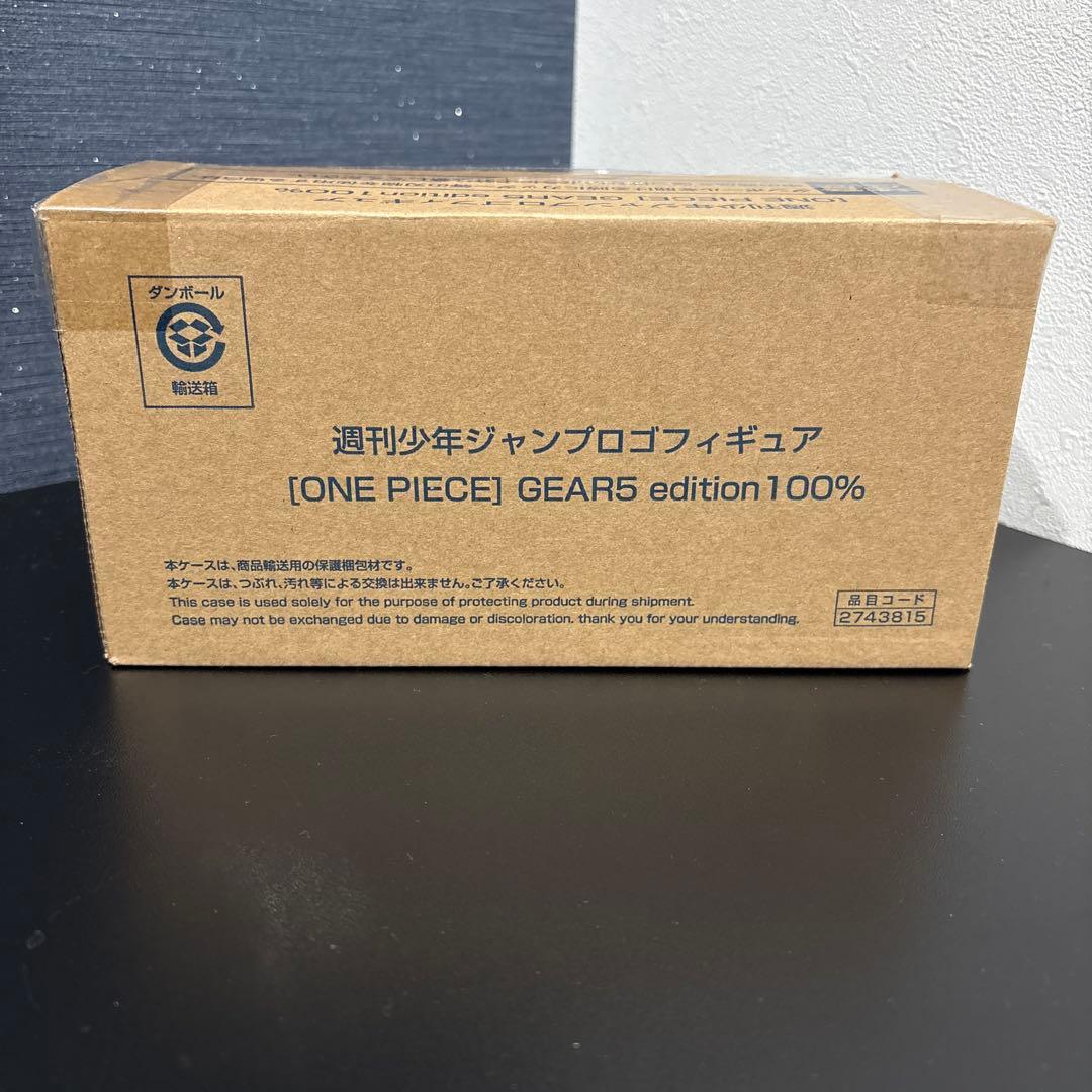 少年ジャンプ ロゴフィギュアONE PIECE ワンピース ギア5 ロゴキカク