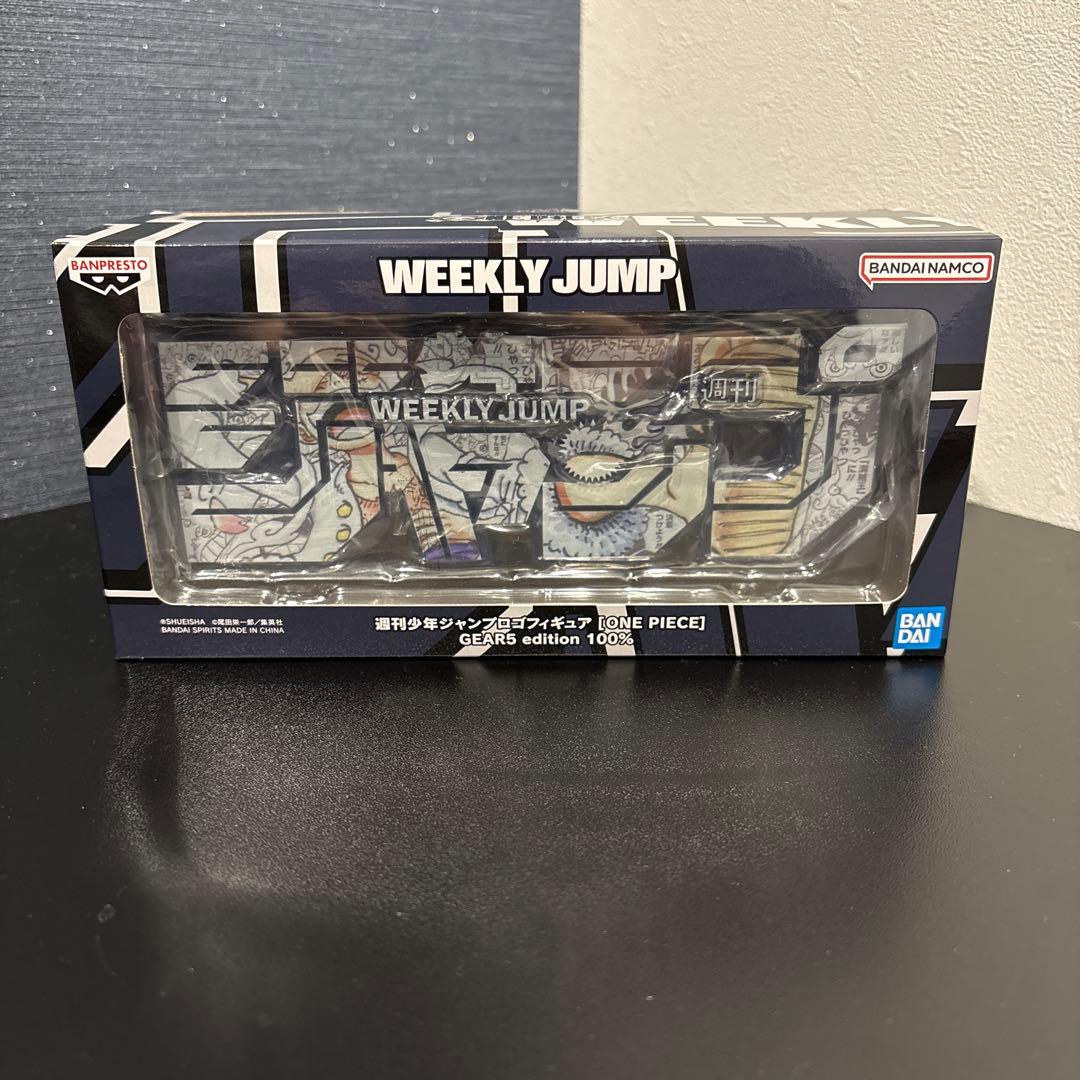 少年ジャンプ ロゴフィギュアONE PIECE ワンピース ギア5 ロゴキカク