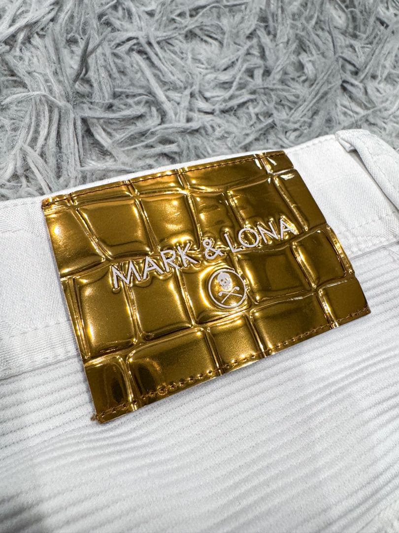 MARK&LONA マークアンドロナ ジャガードパンツ スカルカモフラージュ