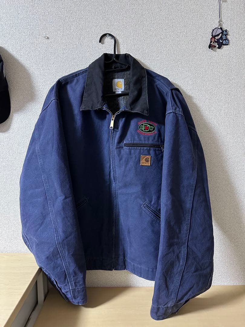 大人気な Carhartt デトロイトジャケット J97 DPB - メルカリ