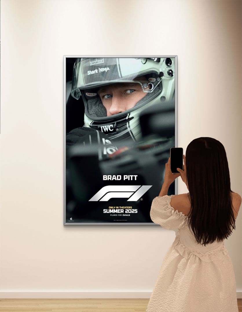 枚数限定*映画館用両面印刷ポスターINTL版:エフワン F1 IMAXver