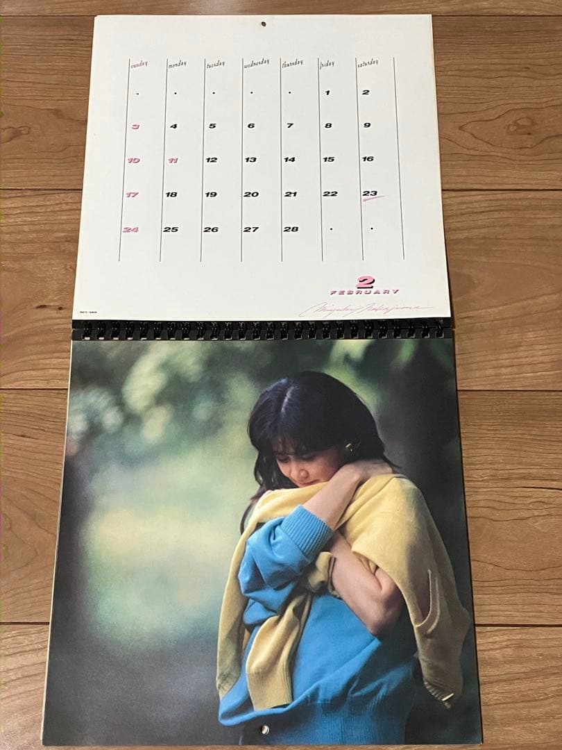 ★中島みゆき1985カレンダー昭和★