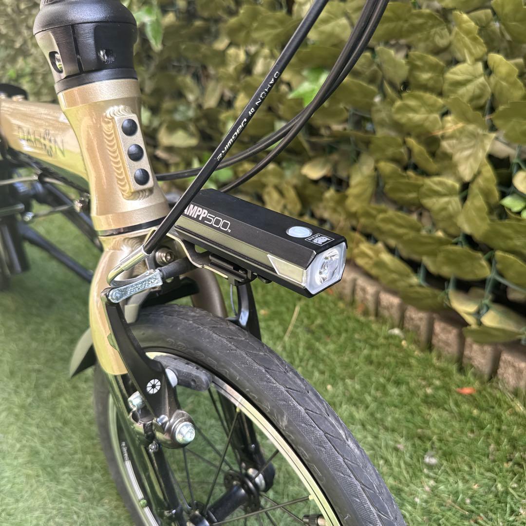 美品】【泥除け、スタンド、ライト、輪行バック（新品）セット】DAHON K3
