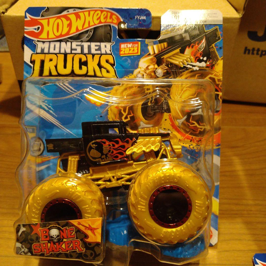 ホットウィール モンスタートラック ゴールド4種セット 希少!! - メルカリ
