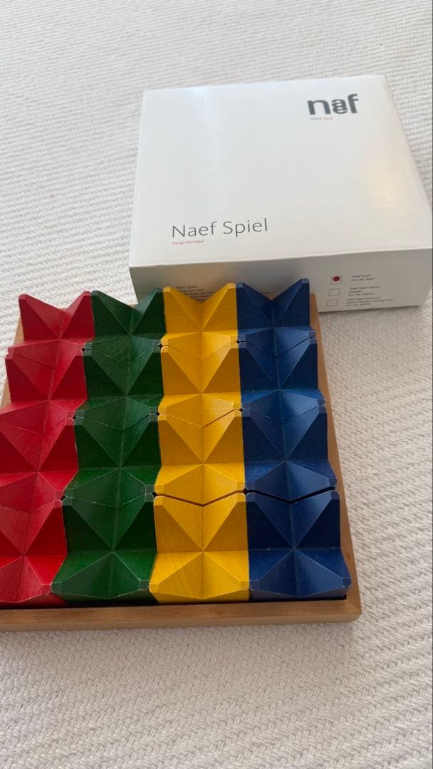 木箱付きnaef Naef Spiel ネフス社 ネフスピール 積み木 知育玩具 ホルツネフスピール ネフ社 naef 【正規輸入品】【国産収納木箱付き
