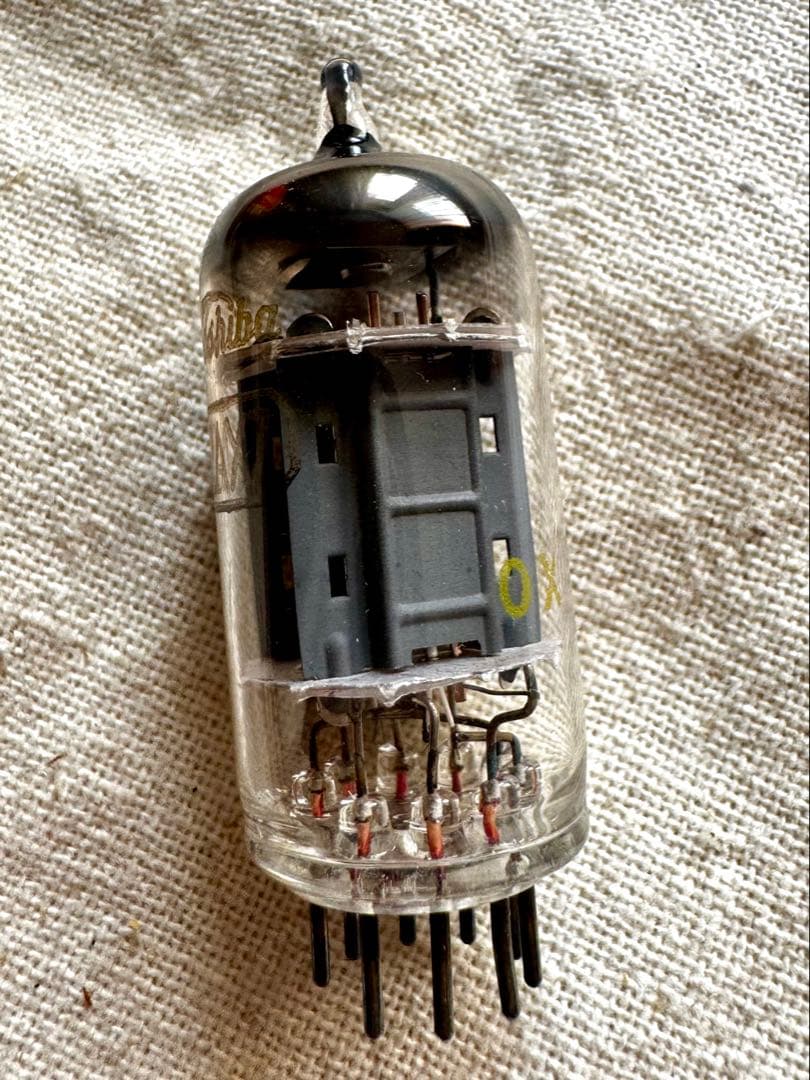 東芝Toshiba 12AX7 真空管 2個セット元箱付き