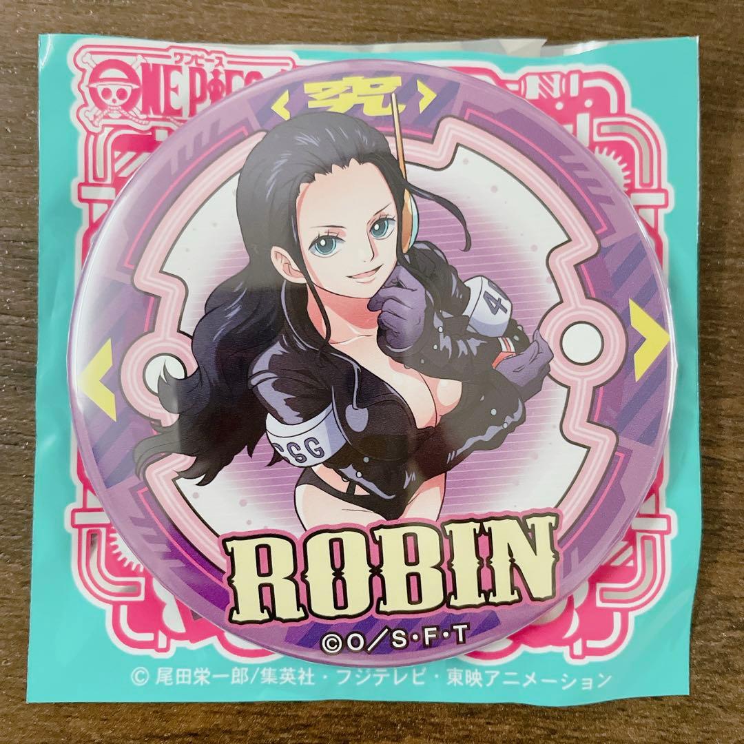 ワンピース 輩缶バッジ 第25弾 エッグヘッド ＊ニコ・ロビン - メルカリ